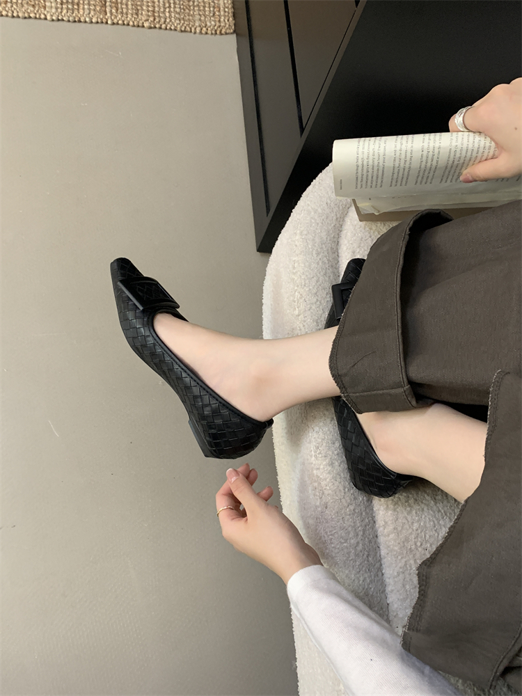 1758868277878_CMNe9l.jpg French Style Pointed Toe Flats 2025 Autumn New Women's Casual Shoes
